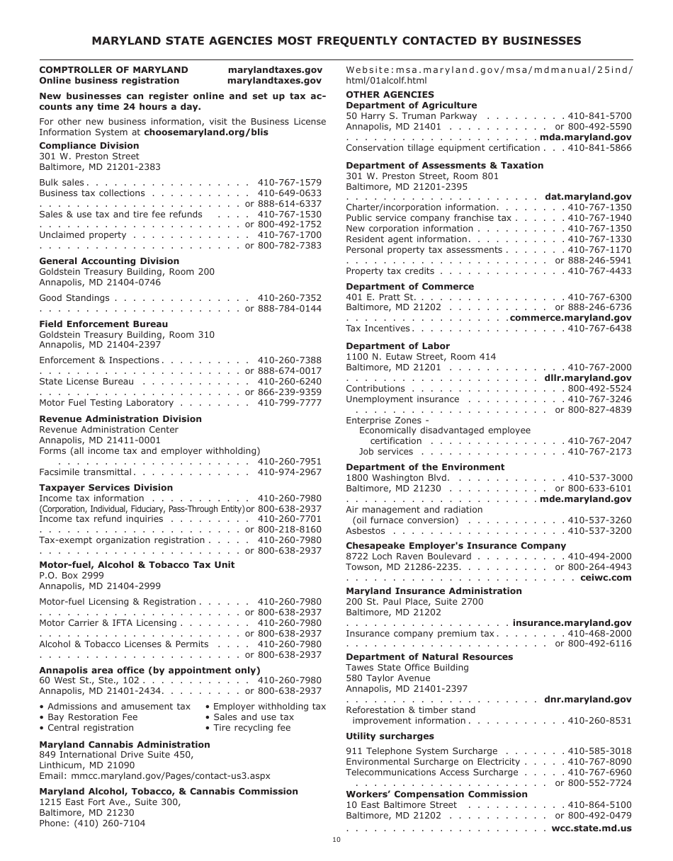 Instructions for Maryland Form 511, COM / RAD-069 Pass-Through Entity Election Income Tax Return - Maryland, Page 12