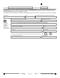Form 540 2EZ California Resident Income Tax Return - California, Page 5