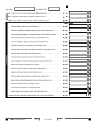 Form 540 California Resident Income Tax Return - California, Page 4