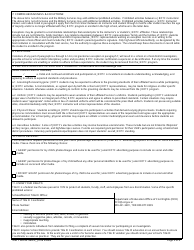 DD Form 3203 Junior Reserve Officers&#039; Training Corps Student Code of Conduct and Parent/Guardian Consent Form, Page 2