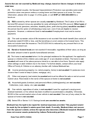 State Form 45870 Self-assessment Guide for Long Term Care Insurance - Indiana, Page 9