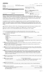 Criminal Form 1 Order of Protection - Family Offenses - New York