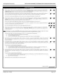 Form INS3006 Application for Renewal of Business Entity Navigator Certification - Ohio, Page 2