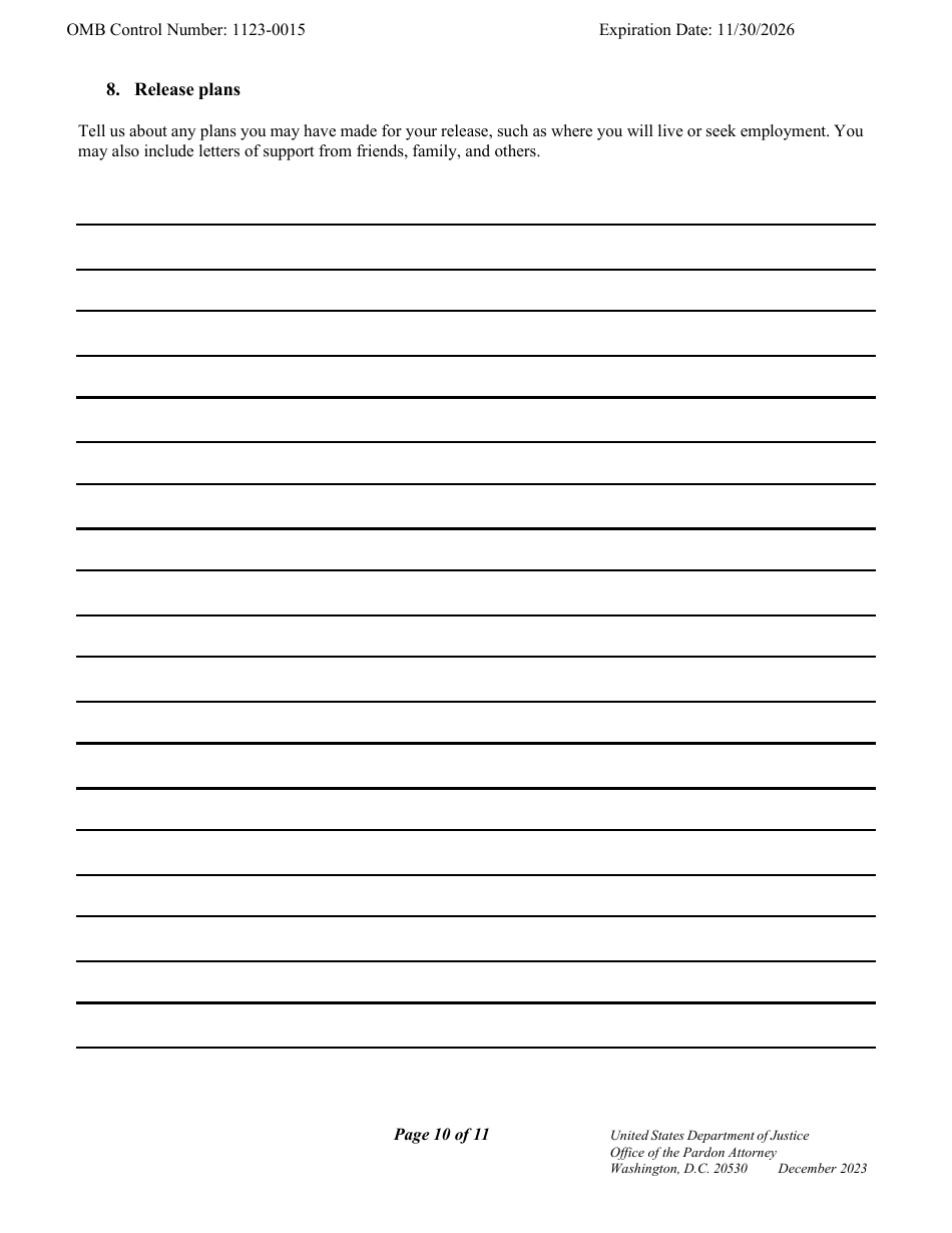 Petition for Commutation of Sentence, Page 10