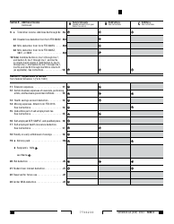 Form 540 Schedule CA California Adjustments - Residents - California, Page 3