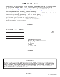 Form EOIR-33/IC Change of Address/Contact Information Form - San Diego, California, Page 2