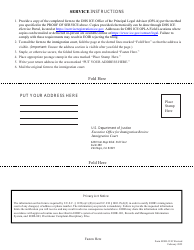 Form EOIR-33/IC Change of Address/Contact Information Form - Los Angeles - Van Nuys Blvd, Page 2