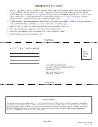 Form EOIR-33/IC Change of Address/Contact Information Form - Los Angeles - Olive Street, Page 2