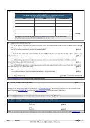 Form LA31 Part B Extension of a Rolling Term Lease Application - Queensland, Australia, Page 3