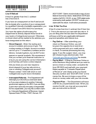Form DR0104EZ Colorado Simplified Individual Income Tax Return - Colorado, Page 4