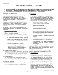 Form DR0137 Claim for Refund - Colorado, Page 2