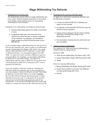 Form DR0137 Claim for Refund - Colorado, Page 4