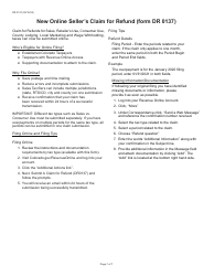 Form DR0137 Claim for Refund - Colorado, Page 7