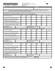 Form DR1366 Enterprise Zone Credit and Carryforward Schedule - Colorado, Page 3
