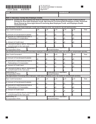 Form DR1366 Enterprise Zone Credit and Carryforward Schedule - Colorado, Page 5