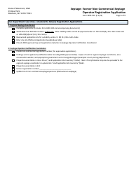 Form 3400-194 Septage: Farmer Non-commercial Septage Operator Registration Application - Wisconsin, Page 5