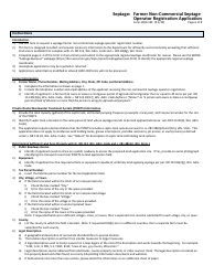 Form 3400-194 Septage: Farmer Non-commercial Septage Operator Registration Application - Wisconsin, Page 6