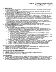 Form 3400-194 Septage: Farmer Non-commercial Septage Operator Registration Application - Wisconsin, Page 8