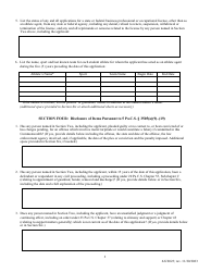 Athlete Agent Application for Registration or Renewal - Pennsylvania, Page 3