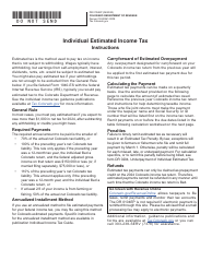 Form DR0104EP Colorado Estimated Income Tax Payment Form - Colorado