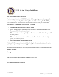 Ssid Lea Administrator Agreement: Ssid Website Access Request Form - Utah, Page 2