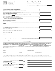 Document preview: Part B Payment Requisition - New York City