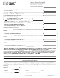 Document preview: Part C Payment Requisition - New York City