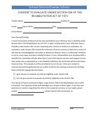 Consent to Evaluate Form - Utah, Page 2