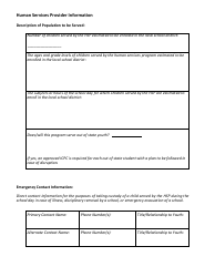 Youth Education Coordinating Form - Utah, Page 2