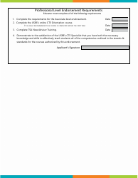 Engineering Endorsement Application - Utah, Page 2
