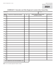Form BOE-517-EG Property Statement - Electric Generation Companies - California, Page 11
