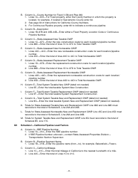 Instructions for Reporting State-Assessed Property - Intercounty Pipelines and Watercourses - California, Page 11