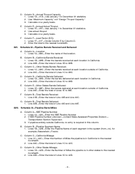 Instructions for Reporting State-Assessed Property - Intercounty Pipelines and Watercourses - California, Page 12