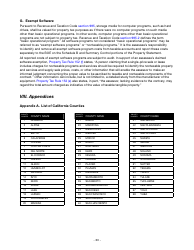 Instructions for Reporting State-Assessed Property - Intercounty Pipelines and Watercourses - California, Page 33