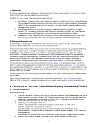 Instructions for Reporting State-Assessed Property - Intercounty Pipelines and Watercourses - California, Page 5