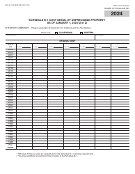 Form BOE-517-GE Property Statement - Gas and/or Electric Companies - California, Page 10