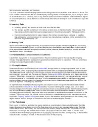 Instructions for Reporting State-Assessed Property - Telecommunication Carriers - California, Page 12