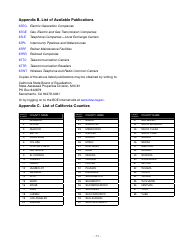 Instructions for Reporting State-Assessed Property - Telecommunication Carriers - California, Page 14