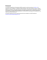 Instructions for Reporting State-Assessed Property - Telecommunication Carriers - California, Page 2