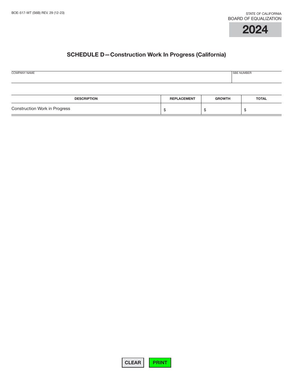 Form BOE-517-WT Property Statement - Wireless Telephone and Radio Common Carriers - California, Page 12