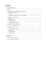 Instructions for Reporting State-Assessed Property - Railcar Maintenance Facilities - California, Page 3