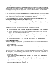 Instructions for Reporting State-Assessed Property - Railcar Maintenance Facilities - California, Page 7