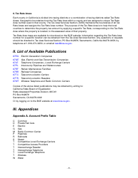 Instructions for Reporting State-Assessed Property - Telephone Companies-Local Exchange Carriers - California, Page 12