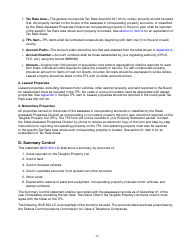 Instructions for Reporting State-Assessed Property - Telephone Companies-Local Exchange Carriers - California, Page 6