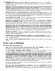 Instructions for Form LDSS-2921 New York State Application for Certain Benefits and Services - New York (French), Page 13