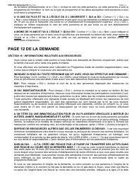 Instructions for Form LDSS-2921 New York State Application for Certain Benefits and Services - New York (French), Page 14