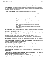 Instructions for Form LDSS-3174 New York State Recertification Form for Certain Benefits and Services - New York (French), Page 5