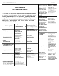 Instrucciones para Formulario LDSS-3174 Formulario De Recertificacion Para Ciertos Beneficios Y Servicios Del Estado De Nueva York - New York (Spanish), Page 20