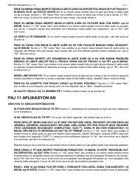 Instructions for Form LDSS-2921 New York State Application for Certain Benefits and Services - New York (Haitian Creole), Page 13