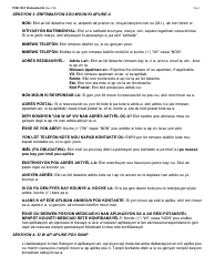 Instructions for Form LDSS-2921 New York State Application for Certain Benefits and Services - New York (Haitian Creole), Page 5